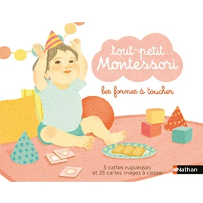 Abbildung von Coffret tout petit Montessori Les formes: Contient : 5 cartes rugueuses, 25 images, 1 livret parent