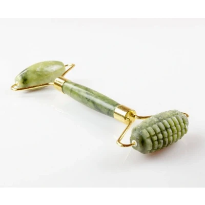 Abbildung von HARO Gesichtsmassage Roller aus Jade, 10210, 4062191102105, 1 Stück