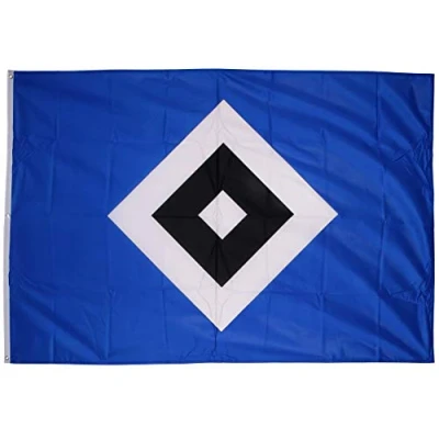 Abbildung von HSV Fahne Schrebergarten (180 x 120 cm)