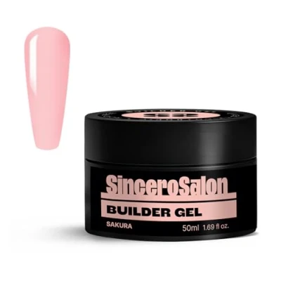 Abbildung von Sincero Kunstfingernägel Builder Gel, Ein Gel mittlerer Dichte, selbstnivellierend und thixotrop.