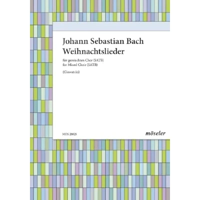 Abbildung von Weihnachtslieder zu vier Stimmen: gemischter Chor (SATB) a cappella. Chorpartitur.