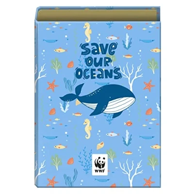 Abbildung von Dohe A4 Plus Ringordner 4 Ringe 40 mm WWF Save our Oceans