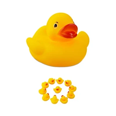 Abbildung von relaxdays Badespielzeug 24 x Badeente 5cm