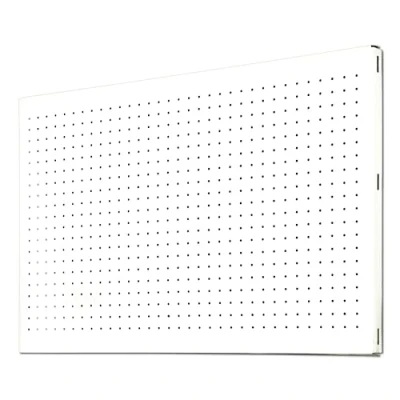 Abbildung von SimonRack Werkzeugwand,90x60x3,5 cm, Metall Lochwand, Halterungen, Montagematerial, Weiss