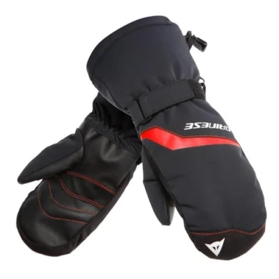 Abbildung von Dainese Unisex Jugend Scarabeo Gloves Ski Handschuhe Kinder, Stretch Limo/High Risk Red, JS
