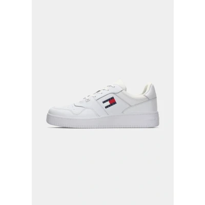 Abbildung von Tommy Jeans TJM RETRO BASKET ESS Sneaker, Freizeitschuh, Halbschuh, Schnürschuh mit Schaftrandpolsterung