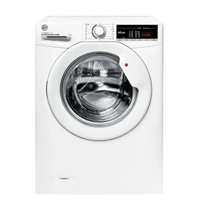 Abbildung von Hoover H WASH 300 H3WS4 275TE/1 S Waschmaschine / 7 kg 1200 U/Min Smarte Bedienung mit Wi Fi + Bluetooth All in One Programm ActiveSteam Dampffunktion Tiefe nur 45 cm
