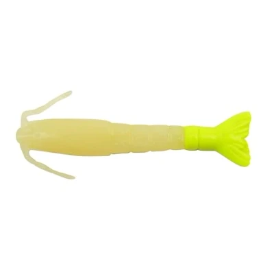 Abbildung von Berkley Gulp! Salzwassergarnele Weichköder, naturgetreues Design mit Duftstoffen für das Salzwasserfischen auf Rotbarsch, Forelle, langlebig und vielseitig verschiedene Techniken, 8pk 2&quot; RB Shrimp