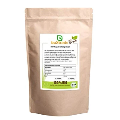 Abbildung von 250 g BIO Hagebuttenpulver Vitamin C Rohkost Hagebutte gemahlen