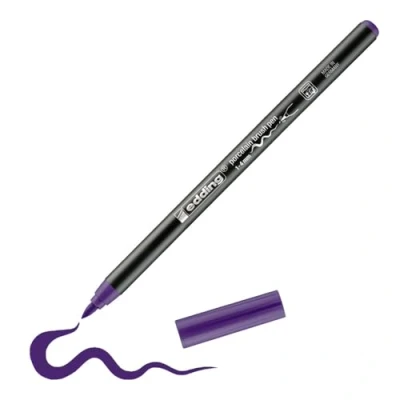 Abbildung von edding 4200 porselein brushpen violet 1ST 1 4 mm / 4200008
