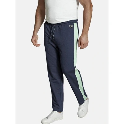 Abbildung von Charles Colby Baron Milne Jogginghose, Herren, Größe: 7XL, Blau melange