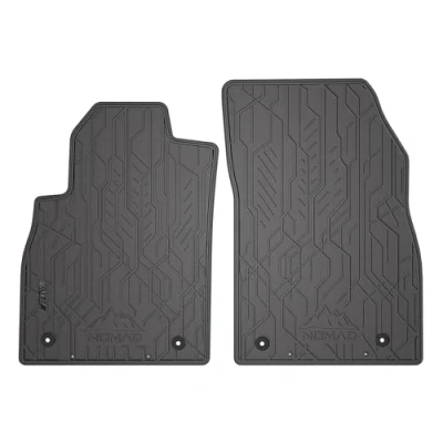 Abbildung von FROGUM NOMAD Gummimatten Ganzjährig Autofussmatten Vorne Automatten für Chevrolet Cruze I 2008 2016, Orlando 2010 2018, Opel Astra J 2009 20, Cascada 2013 19 Beständiges Gummi Material