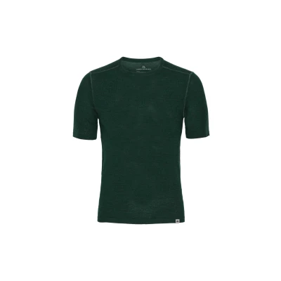 Abbildung von T Shirt Merino dunkelgrün
