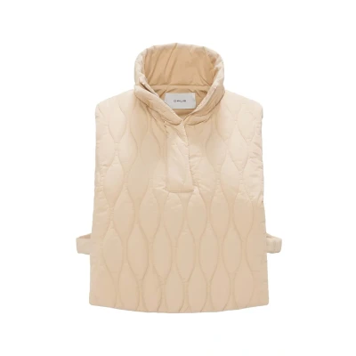 Abbildung von OPUS Damen Poncho/Cape Cape ANJOLI Boxy Fit aus Nylon soft oat, 0