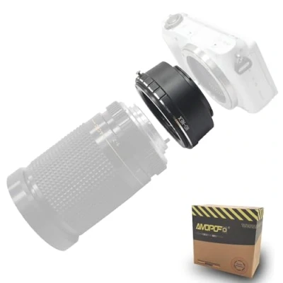Abbildung von MD NEX Objektivadapter Adapterring,für Minolta MC Objektive Kompatibel für Sony E Mount Kamera,NEX 3,NEX C3,NEX F3,NEX 3N,NEX 5,NEX 5N,a3000,a3500,a5000a6500,a7a7R;MD Lens Adapter
