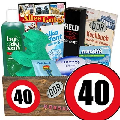 Abbildung von 40. Geburtstag/DDR Pflege Box/Geburtstag Geschenkidee Oma