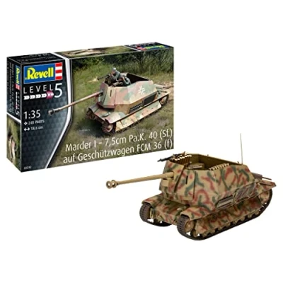 Abbildung von Revell Marder I auf FCM 36 Basis, 1/35, 03292