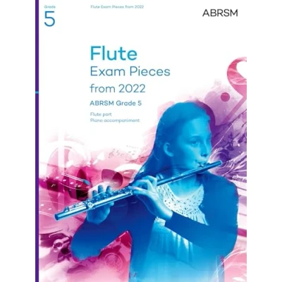 Abbildung von Flute Exam Pieces from 2022, ABRSM Grade 5: Selected the syllabus 2022. Score &amp; Part, Audio Downloads (ABRSM Pieces)