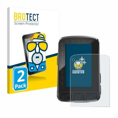 Abbildung von BROTECT Entspiegelungs Schutzfolie für Wahoo Elemnt Roam V2 GPS (2 Stück) Matte Displayschutz Folie, Anti Reflex, Fingerprint
