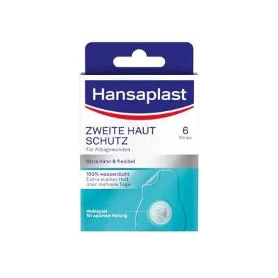 Abbildung von Hansaplast Zweite Haut Schutz Pflaster 6 St