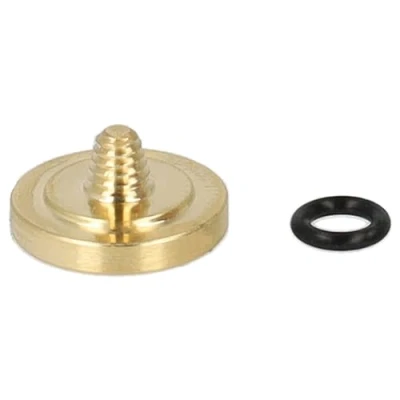 Abbildung von vhbw Auslöseknopf kompatibel mit Fuji/Fujifilm STX 2, X10, X100, X100S, X100T, X20, X30 Kamera Ergonomischer Ersatzknopf, Metall, Gold