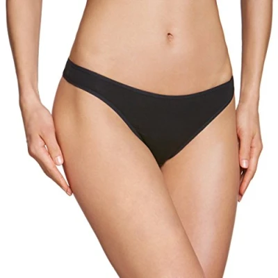 Abbildung von Nur Die Damen String 822244/String Doppelpack, Gr. 44/46, Schwarz (schwarz 094)
