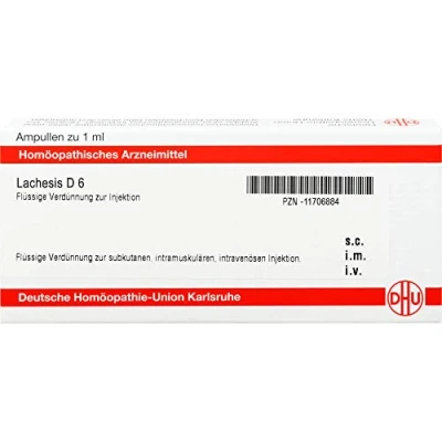 Abbildung von Lachesis D 6 Ampullen 8X1 ml