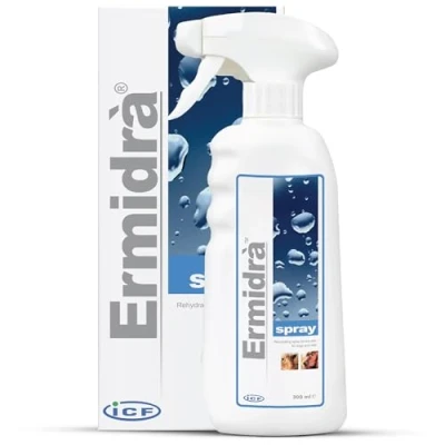 Abbildung von Ermidrà Feuchtigkeitsspray für Hunde, Katzen &amp; Pferde Hydratisierende Beruhigende Hautpflege Unterstützt EIN Weiches Erfrischtes Fell Ohne Ausspülen 300ml