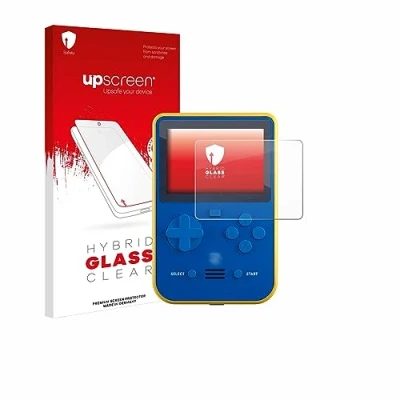 Abbildung von upscreen Schutzglas für Blaze Super Pocket Schutzfolie, Glas Folie [Klar, 9H Panzerschutz, Anti Fingerprint]
