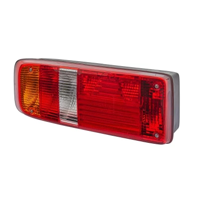 Abbildung von HELLA 2VP 340 930 011 Heckleuchte links mehrfarbig schwarz mit Glühlampen
