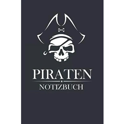 Abbildung von Piraten Notizbuch: Journal, 120 Seiten als Softcover, 6x9inches, Dot Grid