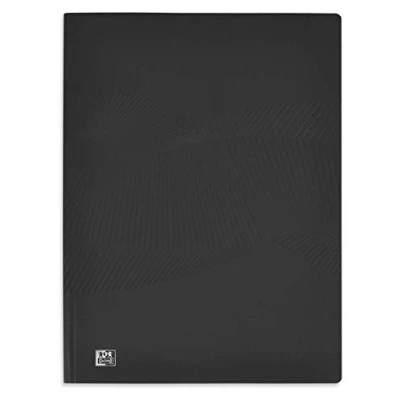 Abbildung von ELBA Osmose Sichtbuch für 80 Seiten, Polypropylen, blickdicht, Schwarz, A4