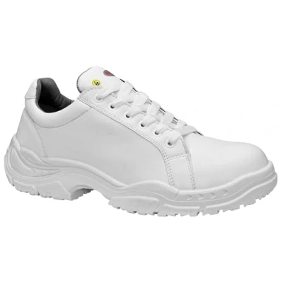 Abbildung von ELTEN Sicherheitsschuhe WHITE Loop Low ESD S2, Herren, Textil, Stahlkappe, leicht, klassisch, Weiß, Größe: 44