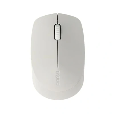 Abbildung von Rapoo Kabellose lautlose Multi Mode Maus &quot;M100 Silent&quot; hellgrau, hochauflösender Sensor mit 1300 DPI