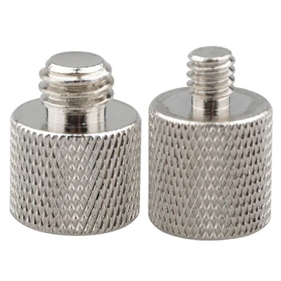 Abbildung von CAMVATE 1/4&quot; Buchse auf 3/8&quot; Stecker &amp; 16 zu 20 Schraube Adapter für Stativ und Kamera QR Platte/Adapter Messing