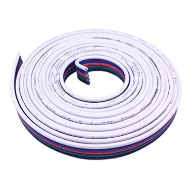 Abbildung von LitaElek 20m 22AWG RGBW LED Streifen Verlängerungskabel 5 polig 5050 Strip Extension Cable Cord Band Verlängerung Kabel Stripe Anschlusskabel Pin Verbindungskabel Verbinder