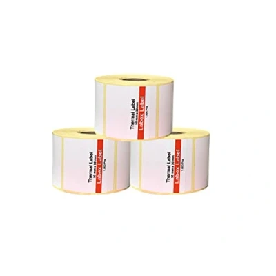 Abbildung von Labex label Thermodirekt Etiketten 50x30 mm Barcode Thermoetiketten auf rolle; 1.000 stück Thermodrucker 3 Role : 3.000 Thermo Barcode/Adresse