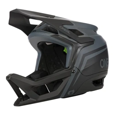 Abbildung von O&#039;Neal Transition Flash DH Fahrrad Helm grau/schwarz 2023 Oneal: Größe: XL (61 62cm)