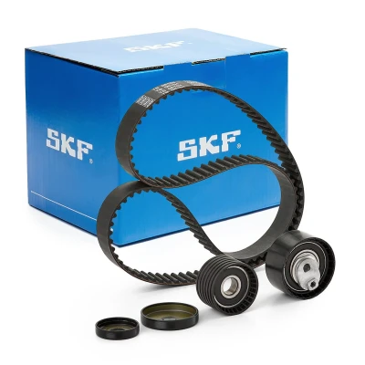 Abbildung von SKF VKMA 06106 Zahnriemensatz 126 mit abgerundetem Zahnprofil RENAULT: MEGANE 3 Coupe, CLIO 3, Grandtour, OPEL: Vivaro A Kastenwagen