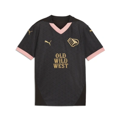 Abbildung von Palermo F.C. 24/25 Auswärtstrikot Jugendliche PUMA Black Gold