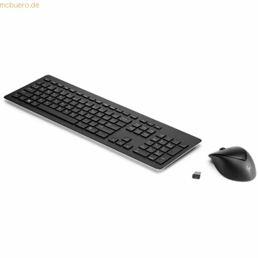 Abbildung von Wireless Rechargeable 950MK Maus und Tastatur, Desktop Set