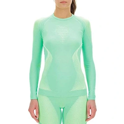 Abbildung von UYN Damen Evolutyon Langarmshirt, Light Green/White/White, L/XL