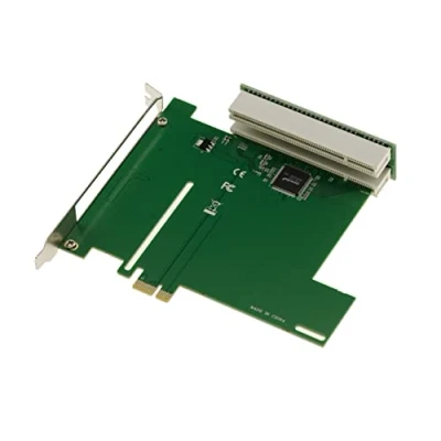Abbildung von KALEA INFORMATIQUE PCI zu PCIe x1 Bridge Karte Mit 32 Bit Kartensicherung. Chipsatz ASM1083