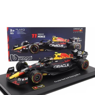 Abbildung von Maisto BBURAGO Auto F1 esc 1:43 R19 Red Bull Federmäppchen Tschechisch Perez