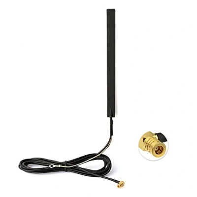 Abbildung von Eightwood DAB+ Antenne SMB Adapter Auto Radio Patch Aerial Glas Mount mit Stecker 3m 9.8ft RG174 für Pioneer Clarion Kenwood Alpine MEHRWEG