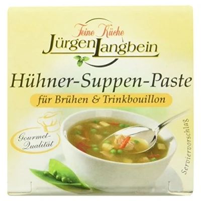 Abbildung von HÜHNER SUPPEN PASTE von Jürgen Langbein, 10x50g
