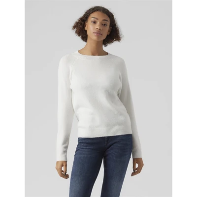 Abbildung von Vero Moda Rundhalspullover &quot;VMDOFFY LS O NECK BLOUSE GA NOOS&quot;