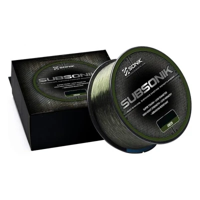 Abbildung von Sonik Subsonik Grün 12lbs 1200m 0,28mm Monofile Schnur