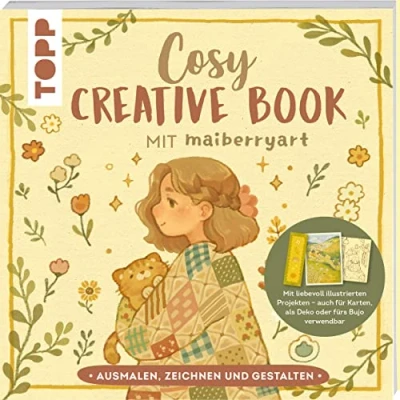 Abbildung von Cosy Creative Book mit maiberryart: Kreative Auszeit entspannenden Projekten