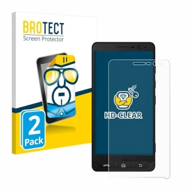 Abbildung von BROTECT (2 Stück Schutzfolie für Beafon M5 Displayschutz Folie Ultra Klar